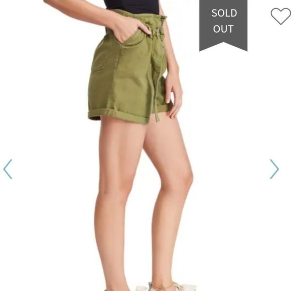Free People Cindy utility hi-waist shorts size 2 - Picture 4 of 13